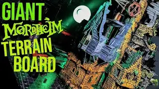 Making A Mordheim Terrain Board with 3D printing and Scratch Building 
