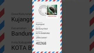 kode pos BANDUNG KIDUL #bandung #posindonesia #shorts
