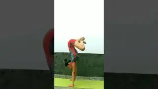 Beautiful girl hot yoga status video
