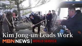 Kim Jong-un Leads Memorial Construction, Daughter Joins in Symbolic Family Display