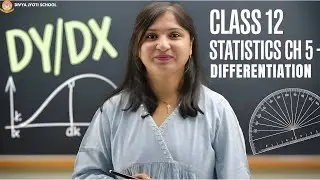 Differentiation | Class 12 Statistics Ch 5 | GSEB/NCERT