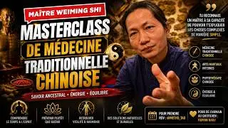 ⚕️MASTERCLASS DE MÉDECINE TRADITIONNELLE CHINOISE AVEC LE MAÎTRE WEIMING SHI ! ☯️