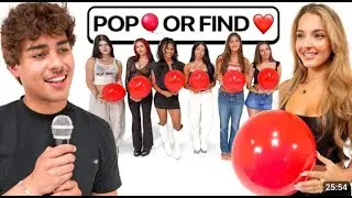 Pop The Balloon Or Find Love! WITH Mrbeast