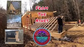 Burnt Log Cabin Update | Rebuilding Family’s Cabin. It’s finally done. Full Inside Walkthrough Tour