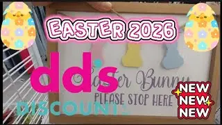 DDS DISCOUNT EASTER 🐣Decor  New Finds January 2026 #parishilton #ddsdiscount #pink #shoppingvlog 