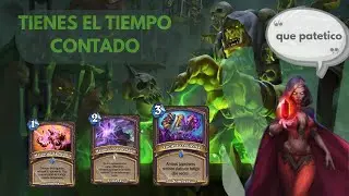 |HEARTHSTONE EN ESPAÑOL| Brujo maldiciones, daño progresivo imparable, has sufrir a tu oponente