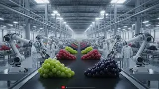 Inside a Grape Juice Factory: From Fresh Grapes to Export Juice (Full Process)