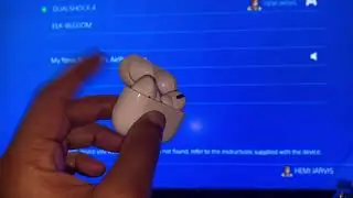 Как подключить Airpods к PS4