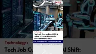 Tech Job Cuts & AI in 2026: How the Global Workforce Is Changing  #nzindianinsights #AI2026 #aitools