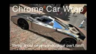 Chrome Car Wrap film from Alsa