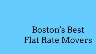 Boston Flat Rate Movers