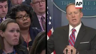 Spicer to WH Reporter: 'Stop Shaking Your Head'