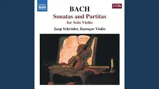 Violin Sonata No. 2 in A Minor, BWV 1003: IV. Allegro