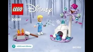 Instrucciones 30559-1 Set Campamento forestal de Elsa y Bruni se lanz&oacute; en 2022 Lego