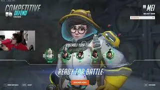 JAKE INSANE MEI + WIDOW + GENJI GAMEPLAY OVERWATCH SEASON 5 TOP 500