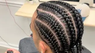 Struggling with Cornrows on Straight Hair or Loose Curls? This Video is for you
