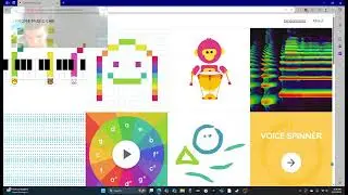 My Sister Creates MUSIC! (Lil' Melody - Chrome Music Lab)
