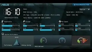 Overclock i7 2600 (not k) 4.3GHz on Asus P8Z68 (with Bios settings)