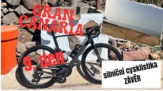 Gran Canaria závěrečný 9. den silniční cyklistiky 97km 1900m