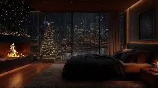 🌧️ Cozy Night in the City | Rain Sounds & White Noise for Relax, Study & Focus