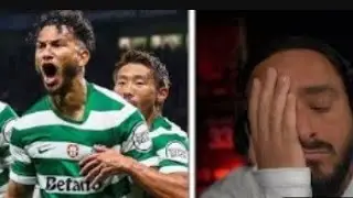 REACT PSG - SPORTING 2-1 @LImmigreparisien        #football #edite #psg #drole #shorts #faitepercer 