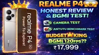 Realme P4 BGMI 90FPS Test 🔥 | Camera Test 📸 | AnTuTu Score 8,94,793 😱 | Worth It??