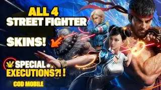 I Unlocked ALL Street Fighter Characters in CODM (Colors + Executions!)