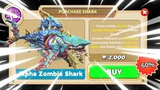 GET ALPHA ZOMBIE SHARK 66% OFF (JAWSOME DISCOUNT) - Hungry Shark World