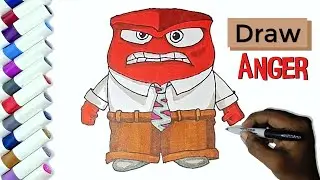 Drawing Anger !!! How To Draw Anger From Inside Out