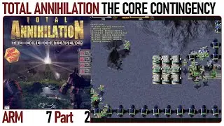 Total Annihilation The Core Contingency No Commentary Arm Mission 7 (part 2) (PC 1998) 4K60FPS