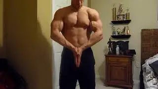 Amazing Hot Body Guy Sexy Flex At Home