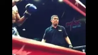Devastating teep in the face!