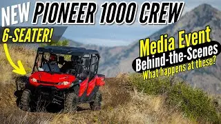 Honda invited me to Drive the New 2023 Pioneer 1000 Crew in Montana!