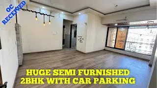 SEMI FURNISHED 2BHK WITH CAR PARK NEAR RAMDEV PARK GARDEN MIRA ROAD #2bhk @propertiesinmiraroad
