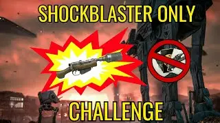 Star Wars Battlefront : SHOCKBLASTER ONLY CHALLENGE (No Star Cards)