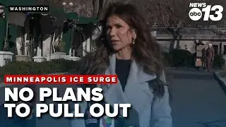 No plans to pull ICE out of Minneapolis; Noem discusses Insurrection Act with Trump