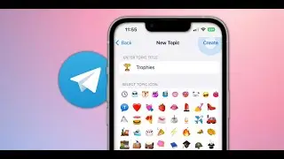 Как создать тему в группе Telegram
