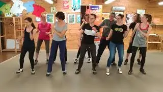 D&eacute;monstration de shim-sham avec l'association Prise de Step &agrave; Limoges