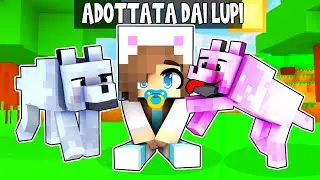VENGO ADOTTATA DA UNA FAMIGLIA DI LUPI SU MINECRAFT!