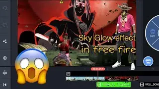 ff sky glow in kinemaster😱|how to edit sky glow like rouk ff|#freefire|#faizgamerxyz|#skyglow||