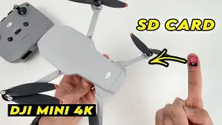 DJI Mini 4K: как загрузить и отформатировать SD-карту