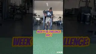 4 Week AB Challenge: Wk 1 D1 #shorts #fitness #challenge #abs #gym #gymlife #fitlife