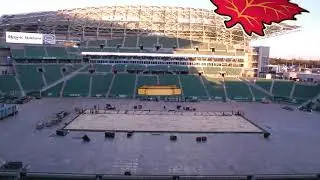 Heritage Classic - Mosaic Stadium Timelapse