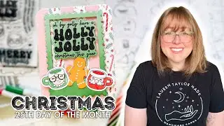Holly Jolly Holiday Treats Card [Christmas on the 25th!]