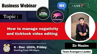 HOW TO MANAGE NEGATIVITY AND TIKTOK VIDEO EDITING &hearts;️✅TEAM AVENGERS OFFICIAL ✨🌚📈