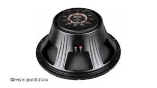 p audio subwoofer