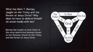 Mark T. Barclay: Heresy on the Trinity
