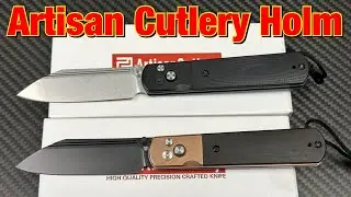 Artisan Cutlery Holm !  An interesting double button lock system !
