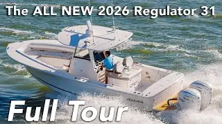 2026 Regulator 31 &ndash; Twin Yamaha 450s, Seakeeper Ride, Tournament Center Console