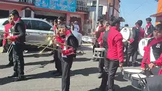 Escuela Secundaria Cardenales Marching Band de Hueytamalco, Puebla 20 de Noviembre 2023